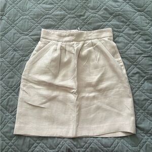 H&M Metallic Cream Top